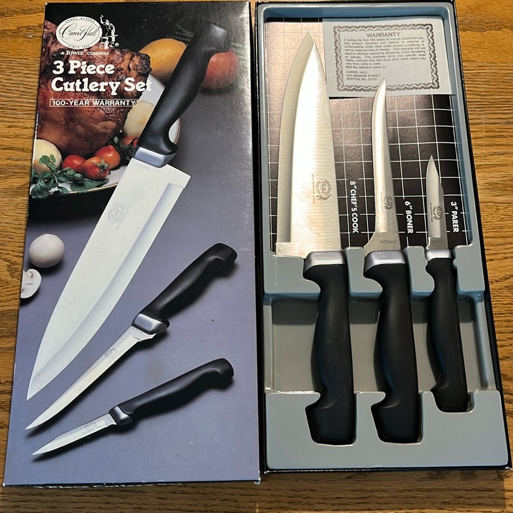 Carvel Hall Vintage Cutlery Set NIB